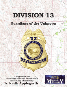 Divison13-Guardians of the Unknown_cover_300